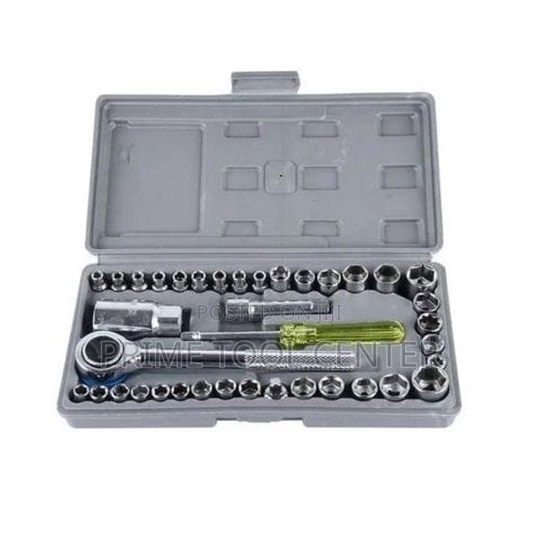 40 Pcs Combination Socket Wrench Set