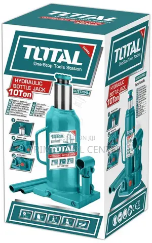 TOTAL Hydraulic bottle jack 10Ton