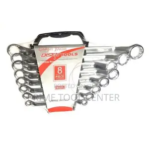 8Pc Double Ring Spanner/Wrench Set