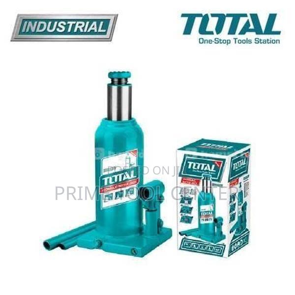 TOTAL Hydraulic bottle jack 6Ton - thumbnail 2