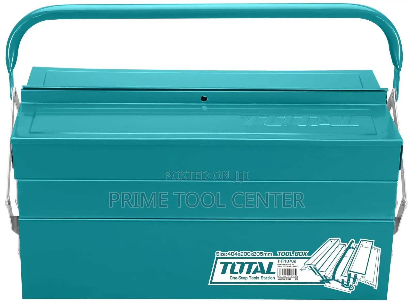 TOTAL Tool box Size:404*200*205mm 3 Layers