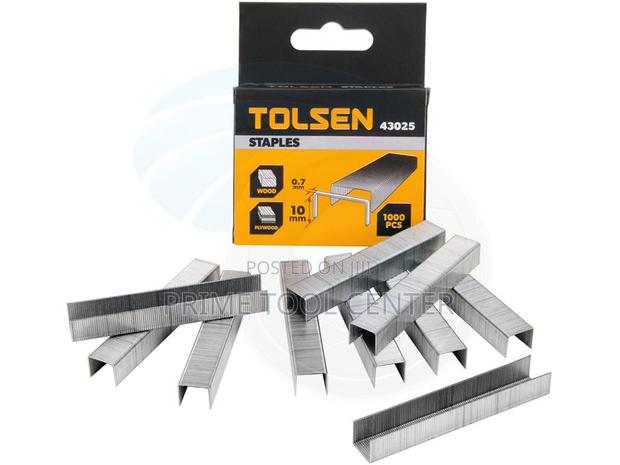 Heavy duty staples 1000pcs 0.7x10mm