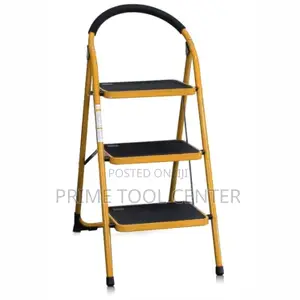 3 Step Steel Ladder 150kg