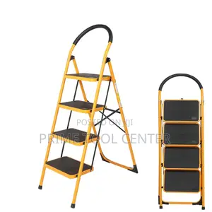 4 Step Steel Ladder 150kg