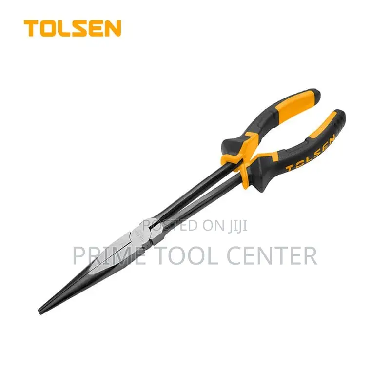 STRAIGHT LONG NOSE PLIERS 280MM, 11″