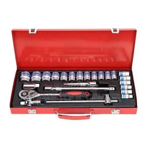24 Piece 1/2″ Set Ratchet Wrench Sockets