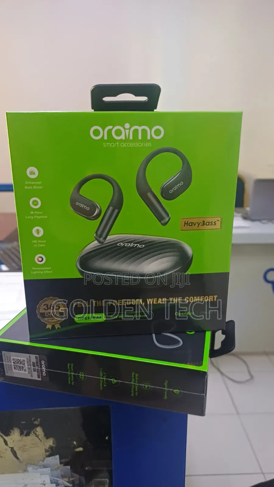 Oraimo OpenArc Open-Ear OPN-675 36HRS PLAYTIME Earphones