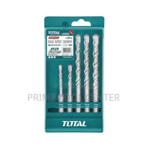 TOTAL 5 PCS SDS PLUS drills set Size