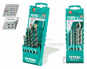TOTAL Masonry drill bits set