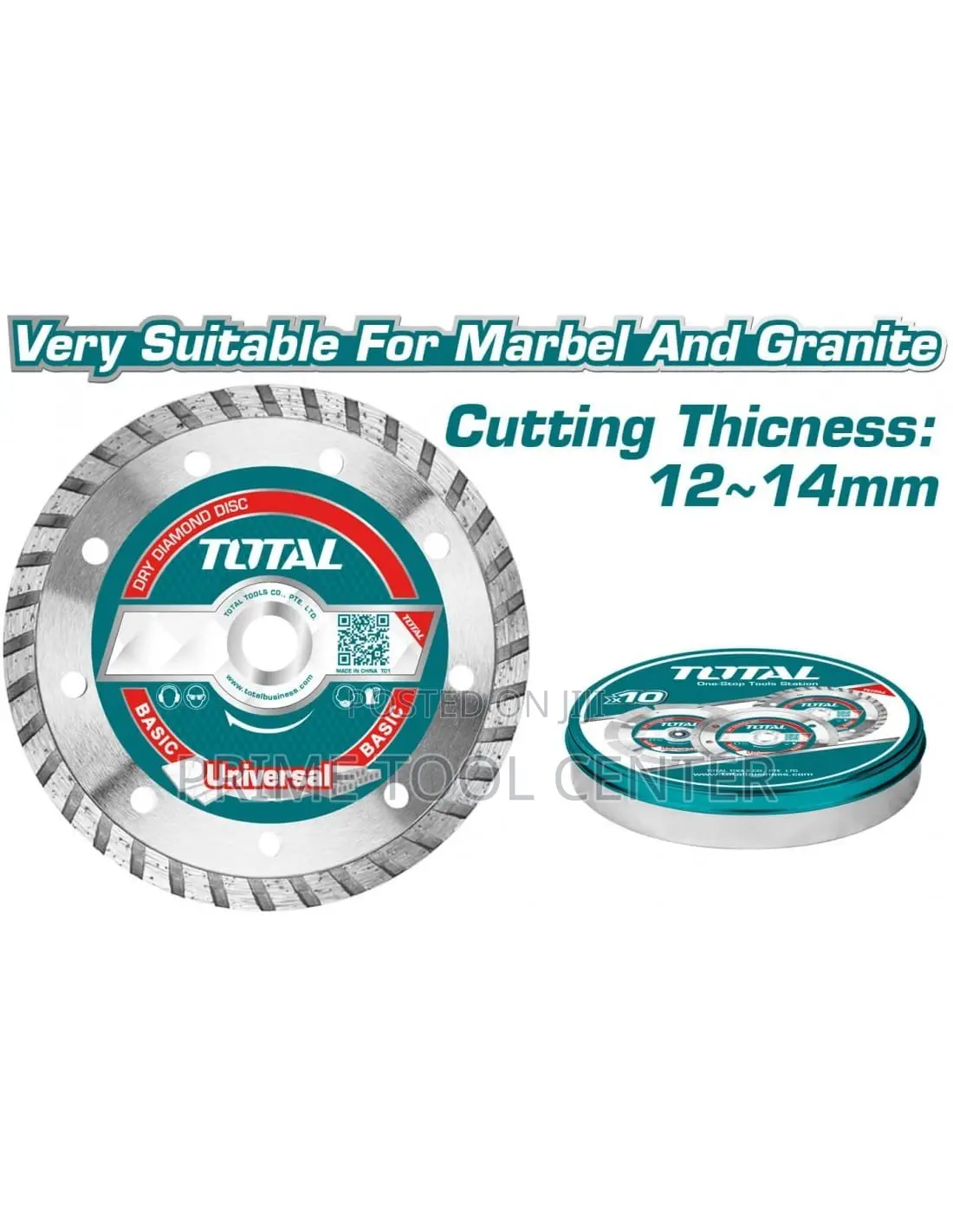 TOTAL Turbo diamond disc 115(4-1/2″)X22.2mm