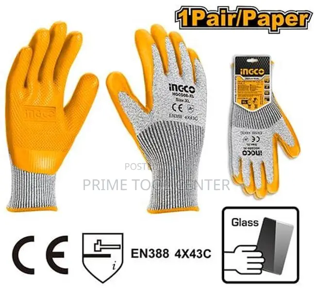 INGCO Cut-resistance gloves Size:XL