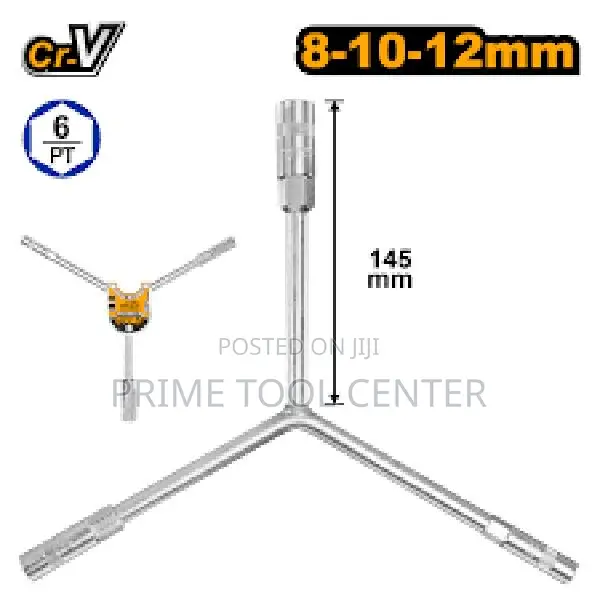 INGCO Y-type socket wrench Size: 8-10-12mm