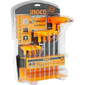 INGCO 8 Pcs T-handle torx wrench set