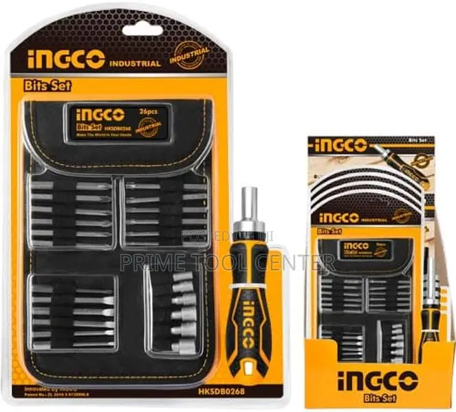 INGCO 26 Pcs screwdriver bit set