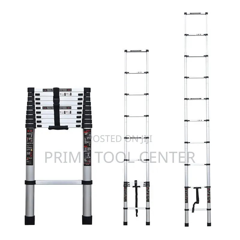 Telescopic Aluminum Ladder with Good Service 5.1m
