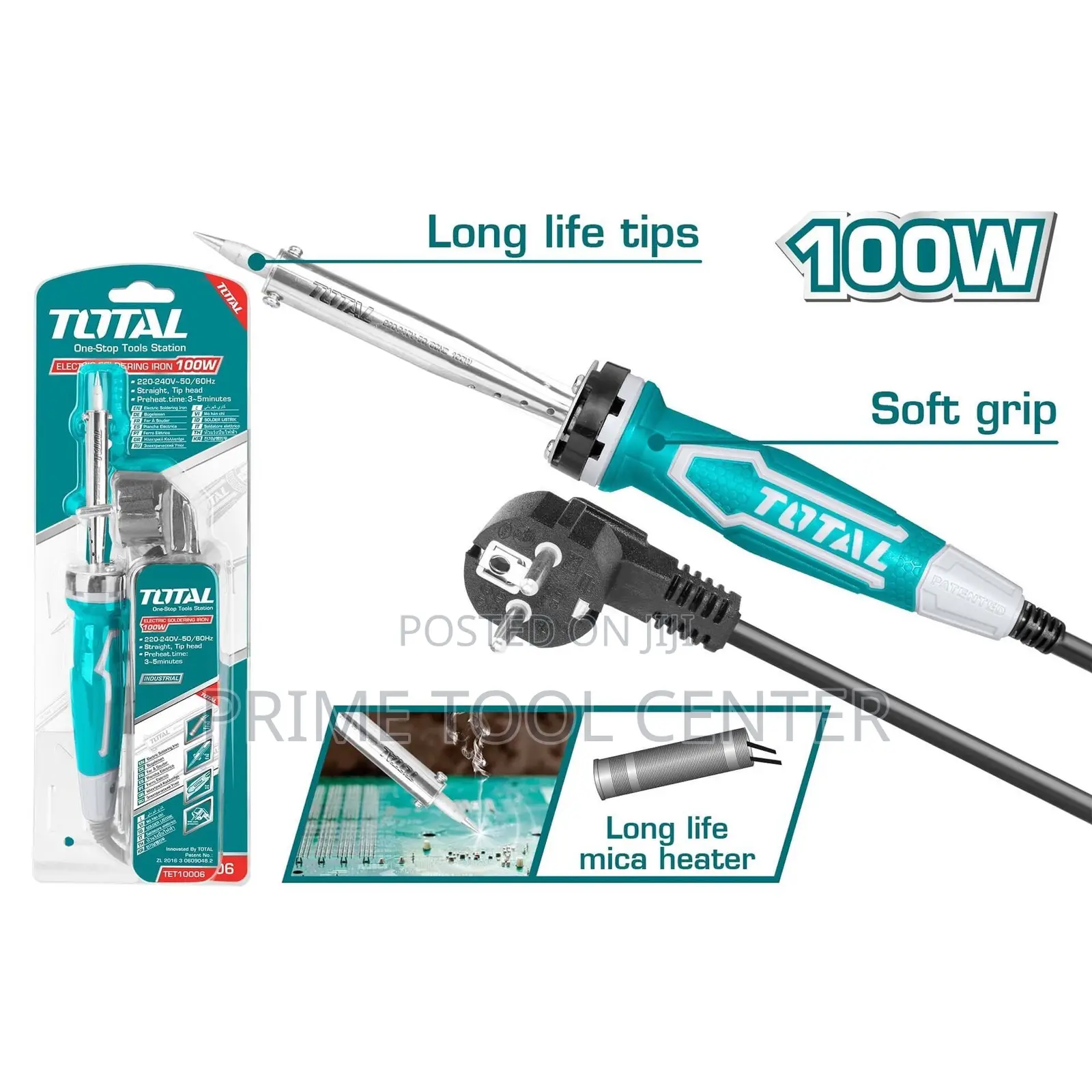 Total Electric soldering iron 100w