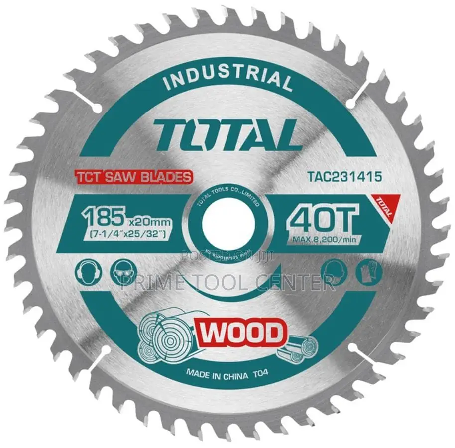 Total TCT saw blade 185mm(7-1/4″) 40T