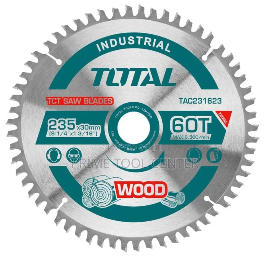 Total TCT saw blade 235mm(9-1/4″) 60T