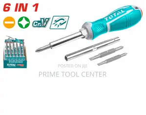 Total 6 In 1 screwdriver set