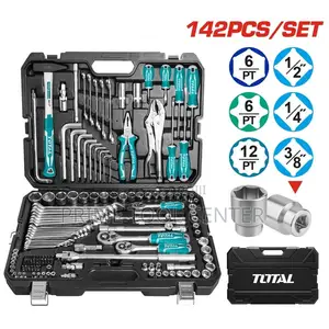 Total 142 Pcs combination tools set
