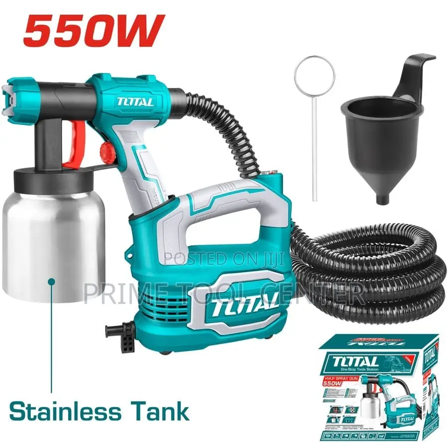 Total HVLP spray gun Input power:550W