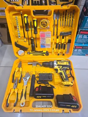 Cordless drill set with Charger 48v power tools and accessories