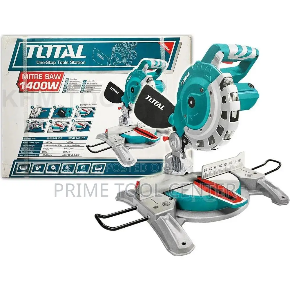TOTAL Mitre saw Input power: 1400W