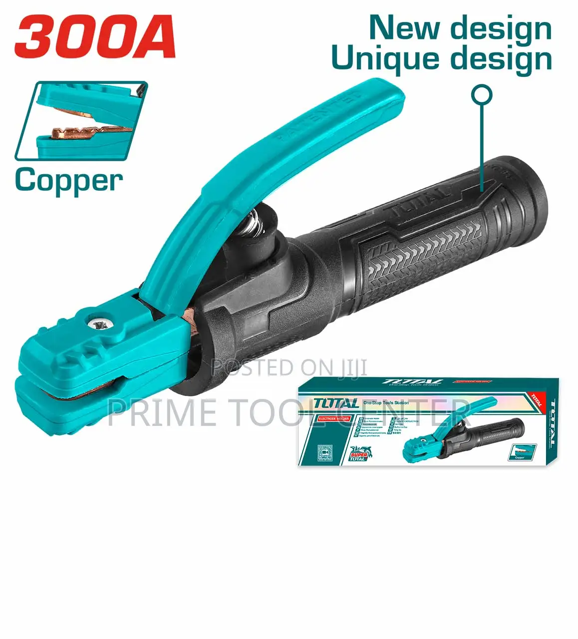 Total Electrode holder Rated current:300A