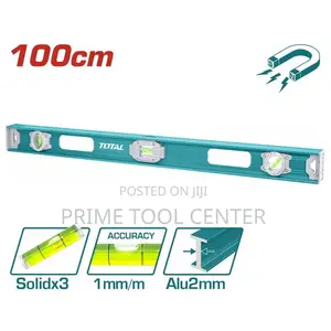 TOTAL Spirit level Length：100cm Aluminum