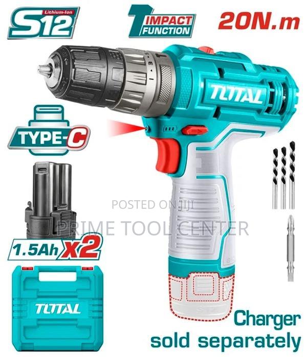 TOTAL Cordless impact drill 12V