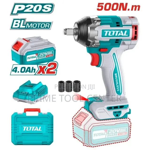 Total Cordless impact wrench 20v