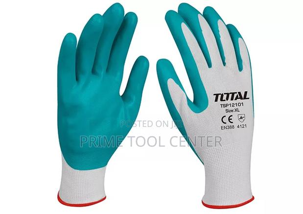 Total Nitrile gloves Size:XL 12 pairs