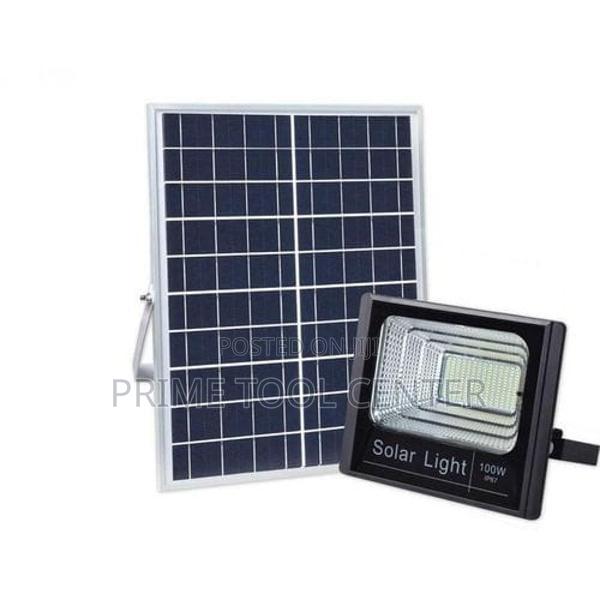 100W Solar Powered Street Flood Lights - main view