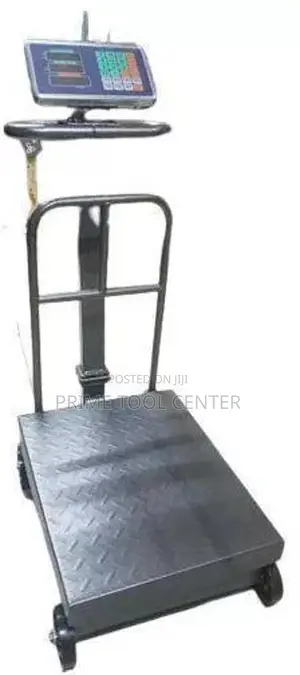 TCS 600kg Platform Digital Weigh Scale With Wheels