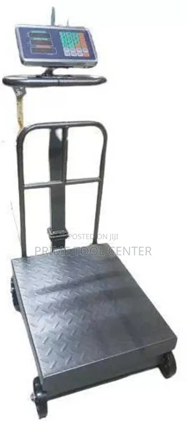 TCS 600kg Platform Digital Weigh Scale With Wheels