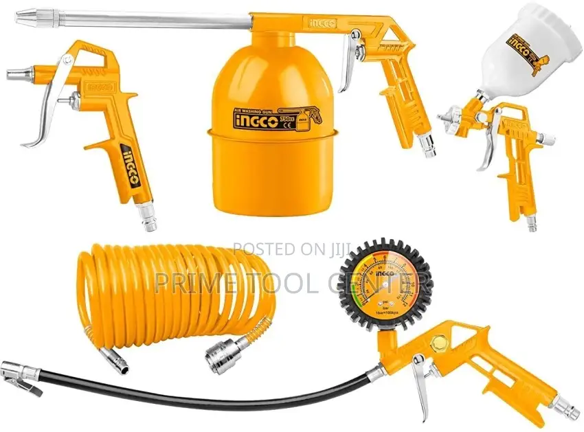 INGCO 5 Pcs air tools set