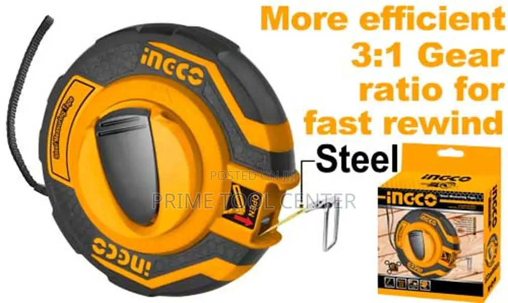 INGCO HSMT8430 Steel measuring tape 30M