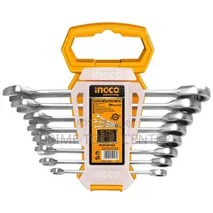 INGCO 8 Pcs ratchet spanner set