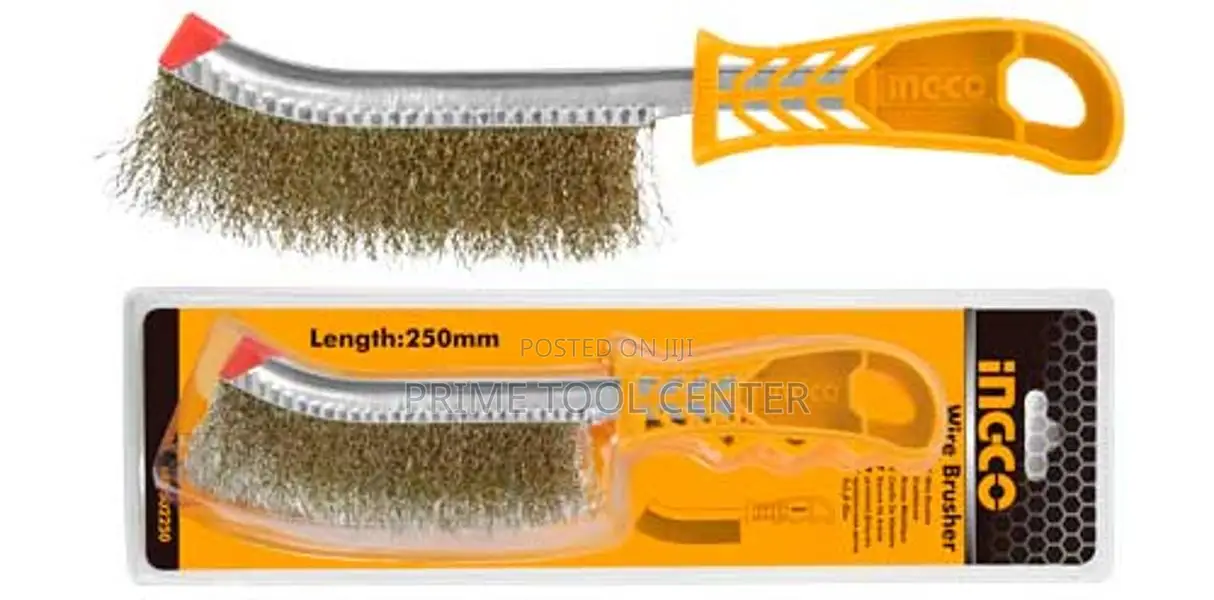 INGCO Wire brusher Length: 250mm, 10″