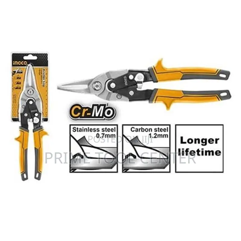 INGCO Aviation snip Length:250mm（10″）