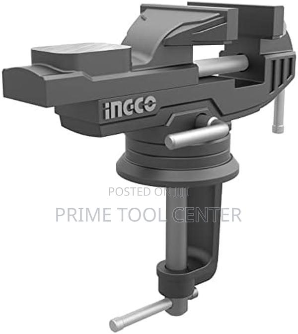 INGCO Bench vice Swivel base Size：60mm - thumbnail 2
