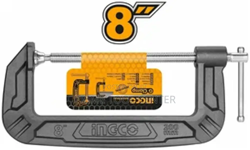 INGCO HGC0108 G clamp Size:8”