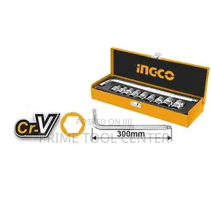 INGCO 10 Pcs 1/2″ socket set