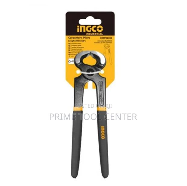 INGCO Carpenter pliers Size：8″/200mm - thumbnail 2