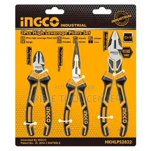 INGCO 3 Pcs high leverage pliers set