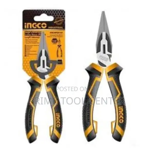 INGCO High leverage long nose pliers