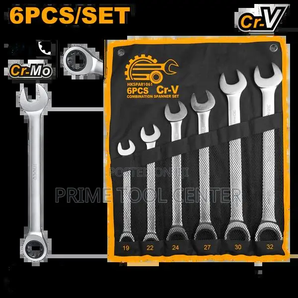 INGCO HKSPAR1061 Ratchet spanner set
