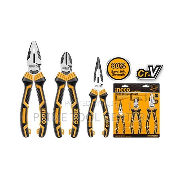 INGCO 3 Pcs high leverage pliers set - thumbnail 2