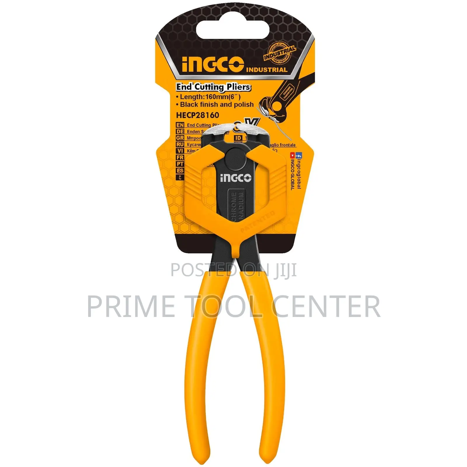 INGCO End cutting pliers Size：7″”/180mm