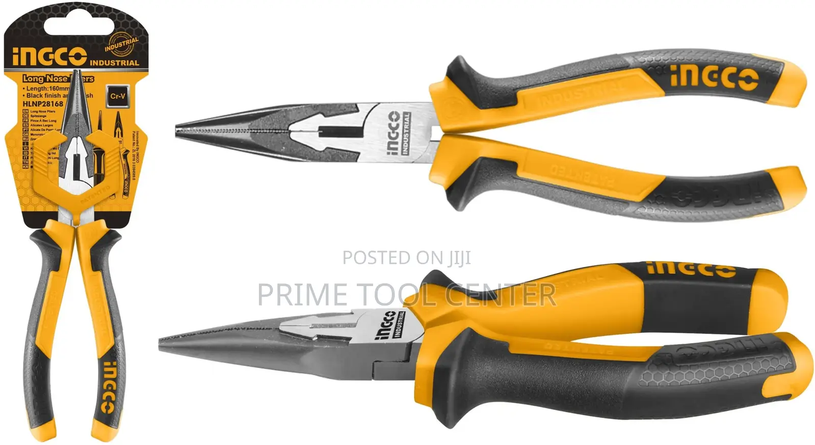 INGCO Long nose pliers “Size：8″”/200mm